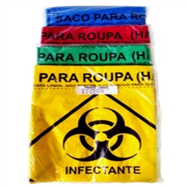 Saco plástico hospitalar Saco plástico hospitalar