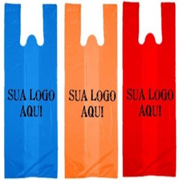 Sacola plástica personalizada Sacola plástica personalizada